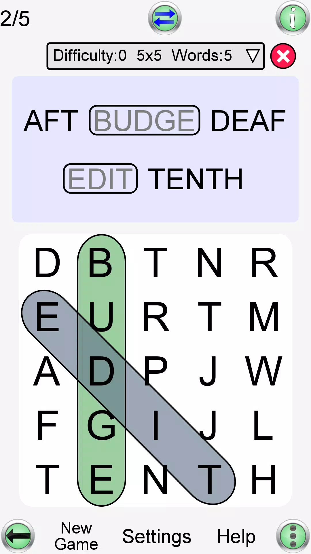 Word Search Ultimate Captura de tela 1