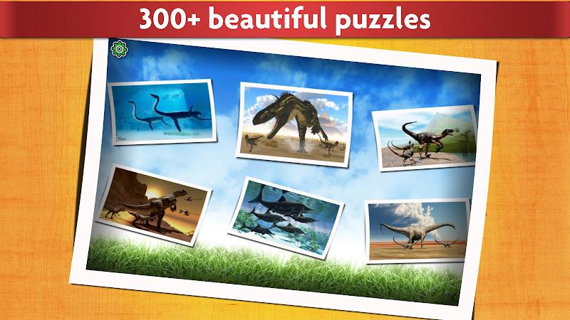 Dinosaurs Jigsaw Puzzles Game Zrzut ekranu 1