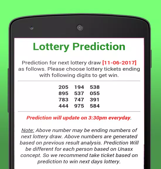 Sikkim State Lottery Results Captura de pantalla 2