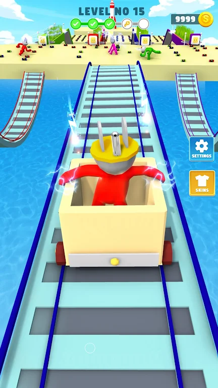 Head Connector Plug Race Game應用截圖第1張