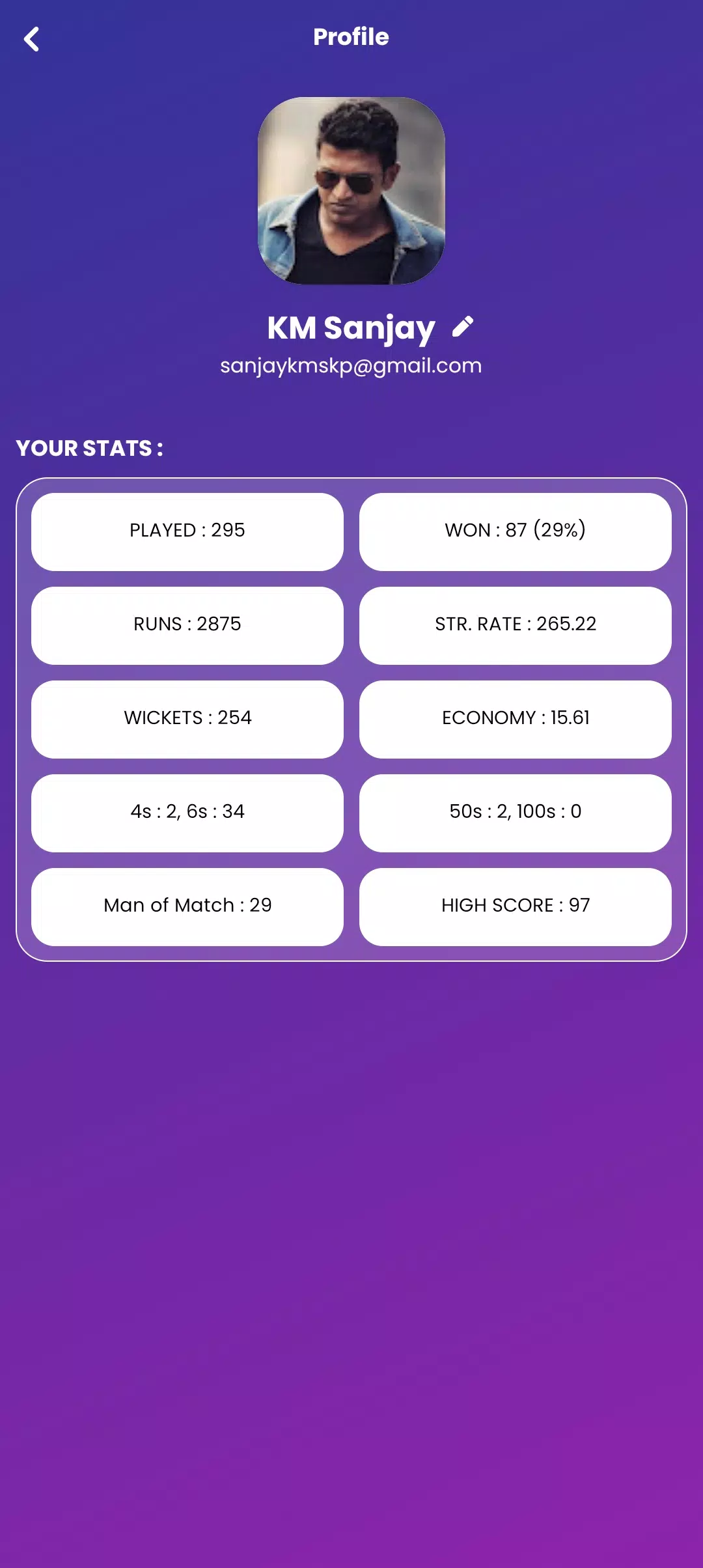 Hand Cricket應用截圖第2張