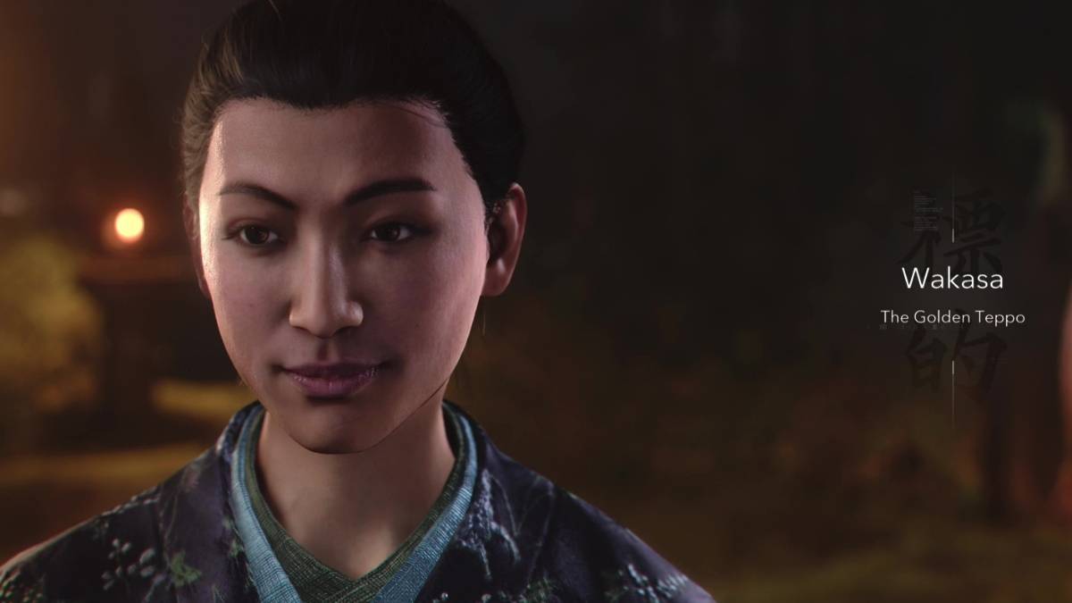 Assassin's Creed Shadows oyununu Wakasa ile Altın Teppo olarak karşılaştıktan sonra