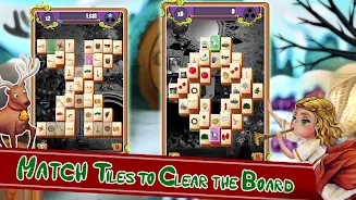 Christmas Mahjong: Holiday Fun Captura de pantalla 3