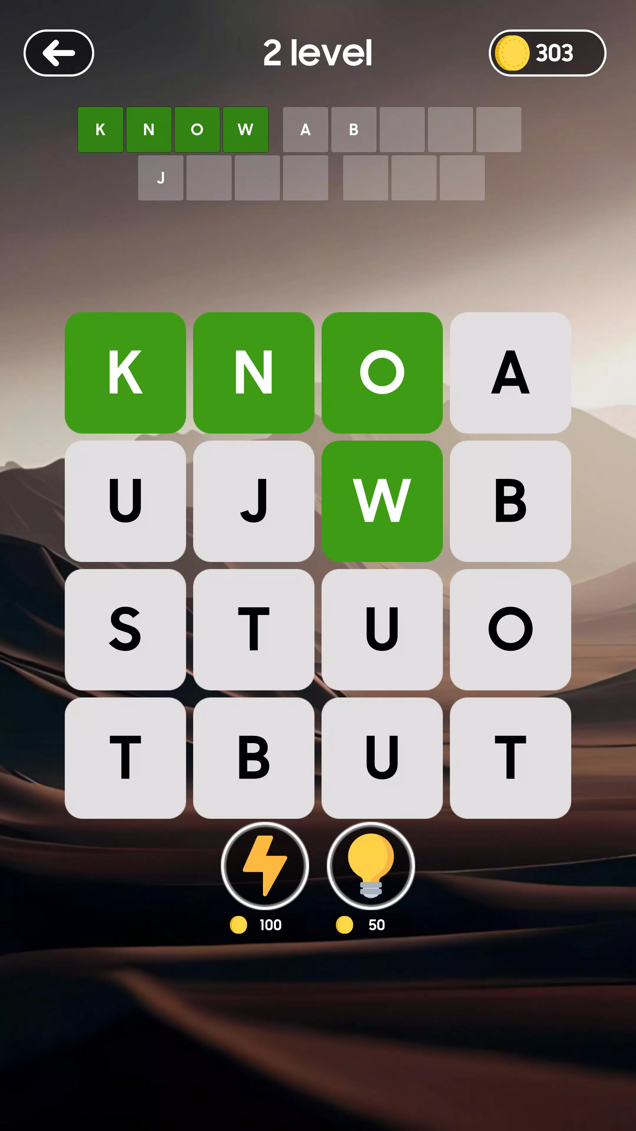 Fillwords - Crossword game স্ক্রিনশট 0