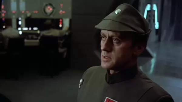 Kenneth Colley as Admiral Piett in Star Wars