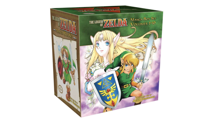 Zelda Manga Box die te koop is voorafgaand aan echo's van de vrijlating van Wisdom