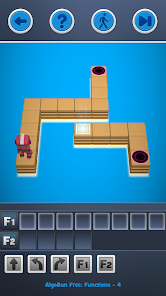 AlgoRun : Coding game Zrzut ekranu 1