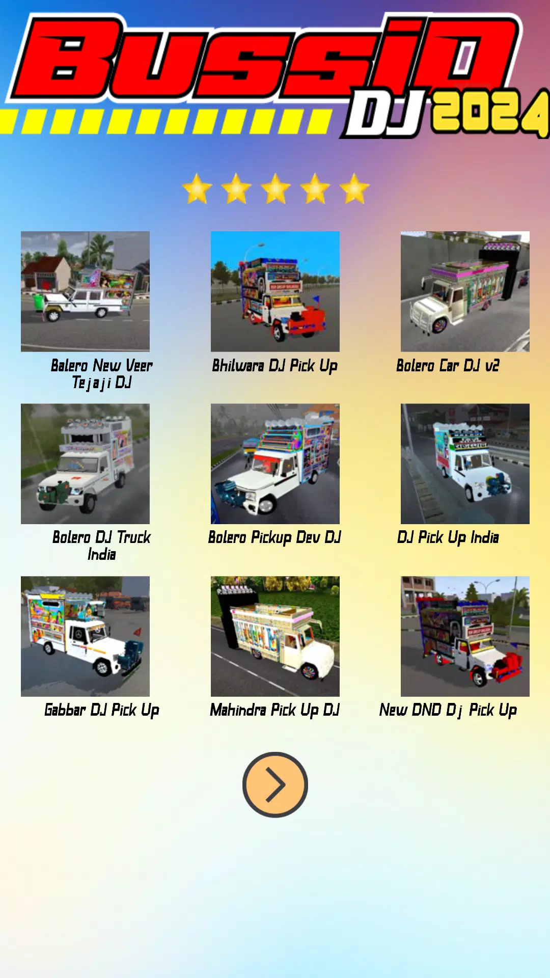 Mod Bussid DJ 2024 Captura de tela 1