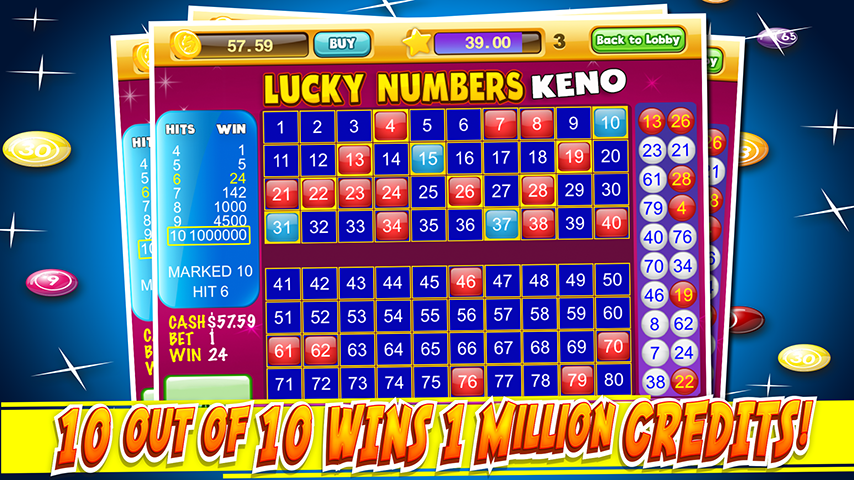 Las Vegas Keno Numbers Free應用截圖第0張