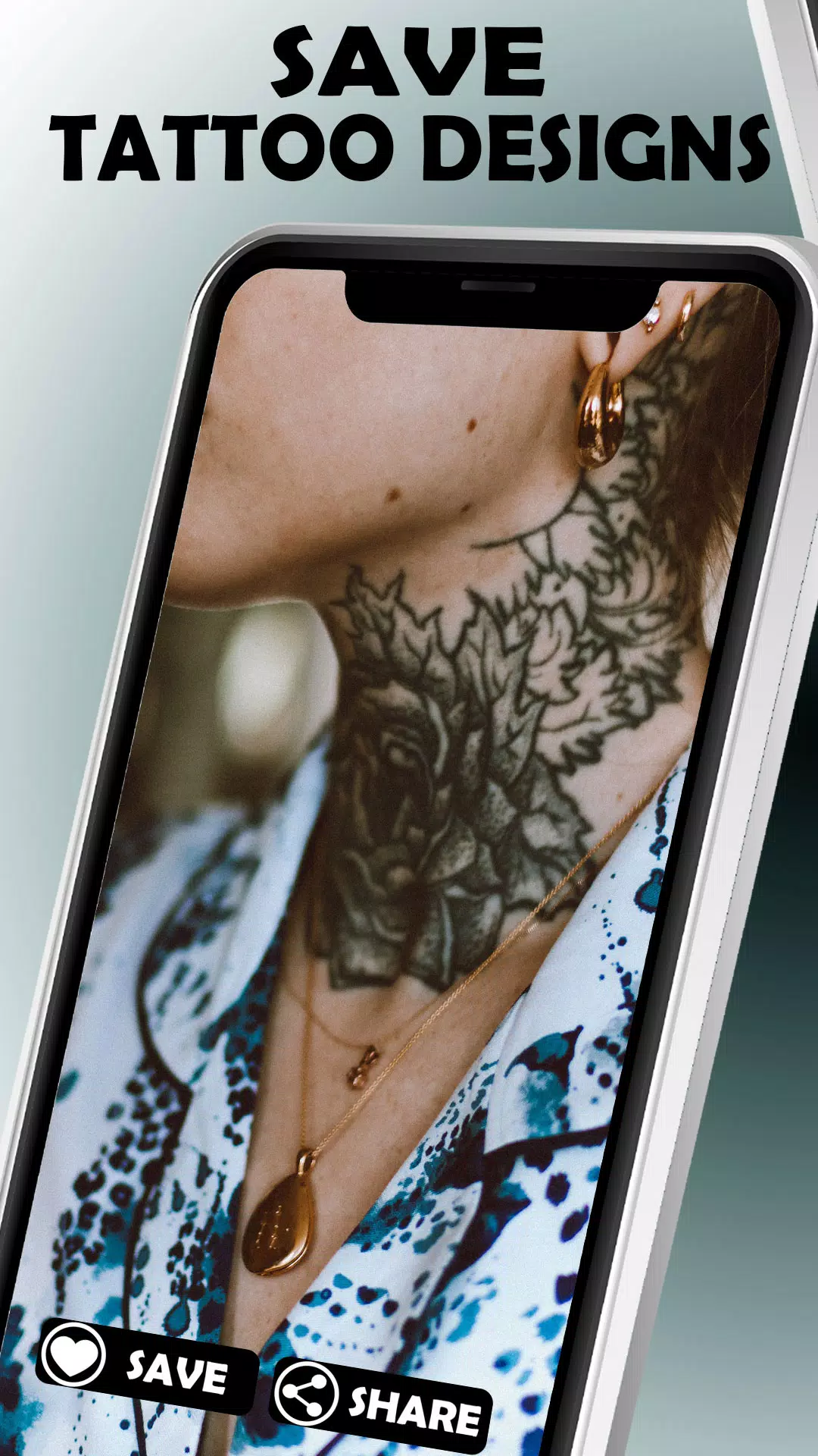 Neck Tattoo Designs スクリーンショット 1