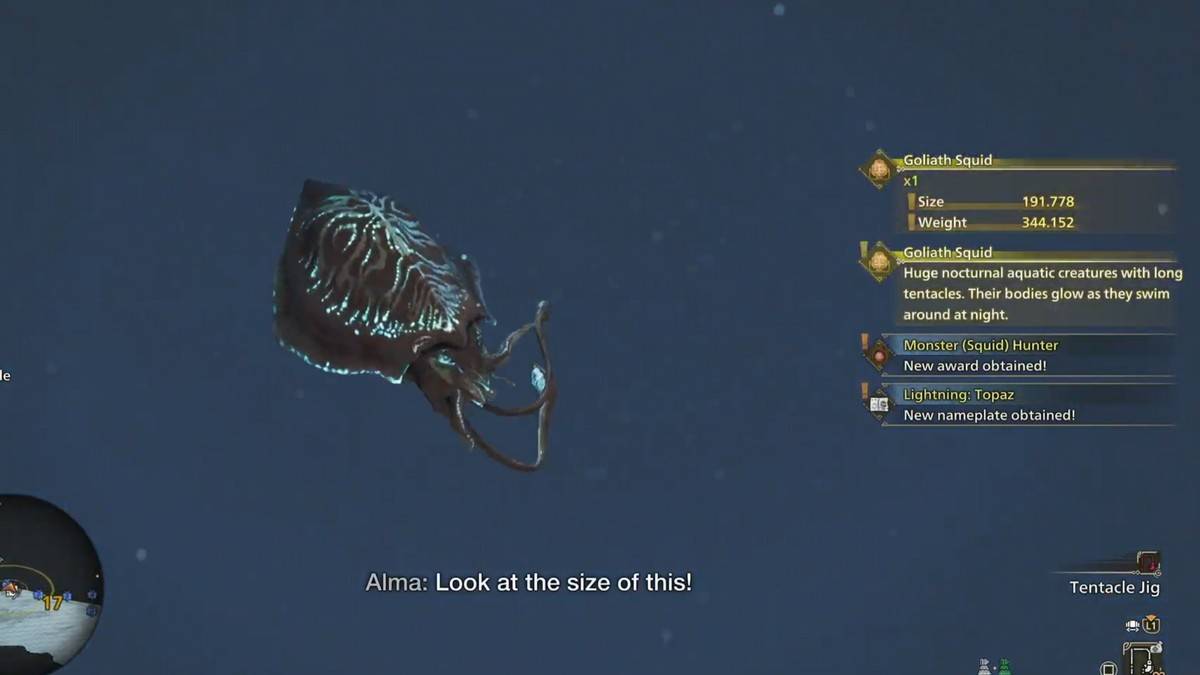 Hoe de Monster (Squid) Hunter Trophy/Achievement te krijgen in Monster Hunter Wilds Goliath Squid