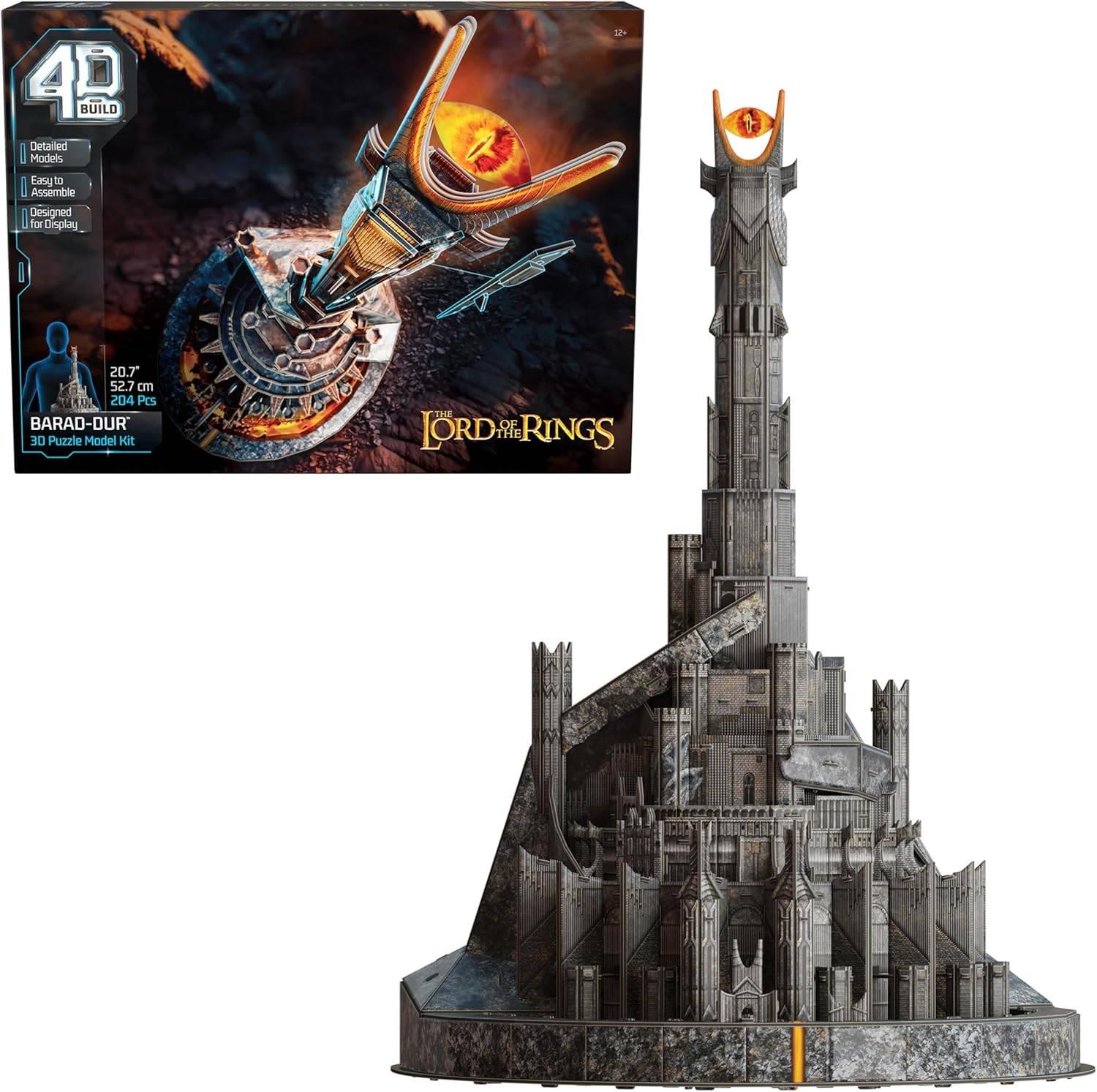 指環王Barad-dur Eye of Sauron 3D模型套件