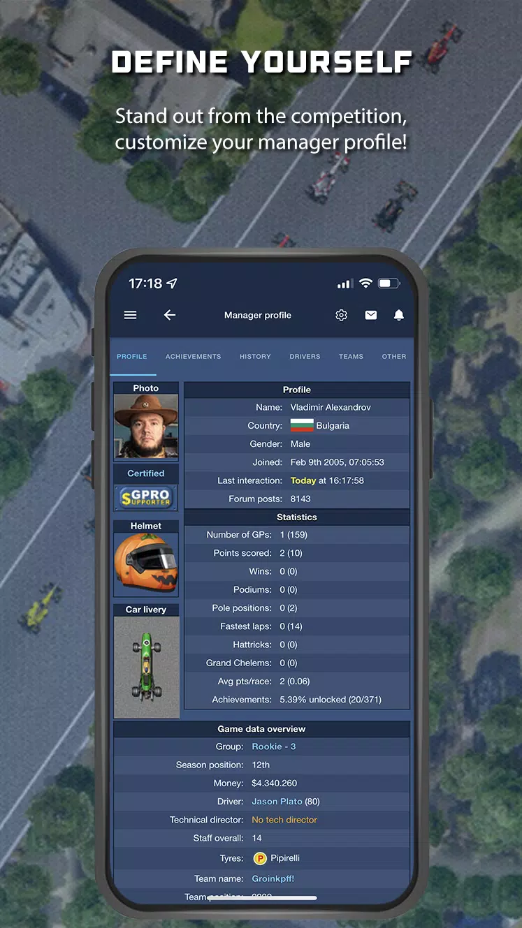 GPRO Capture d'écran 1