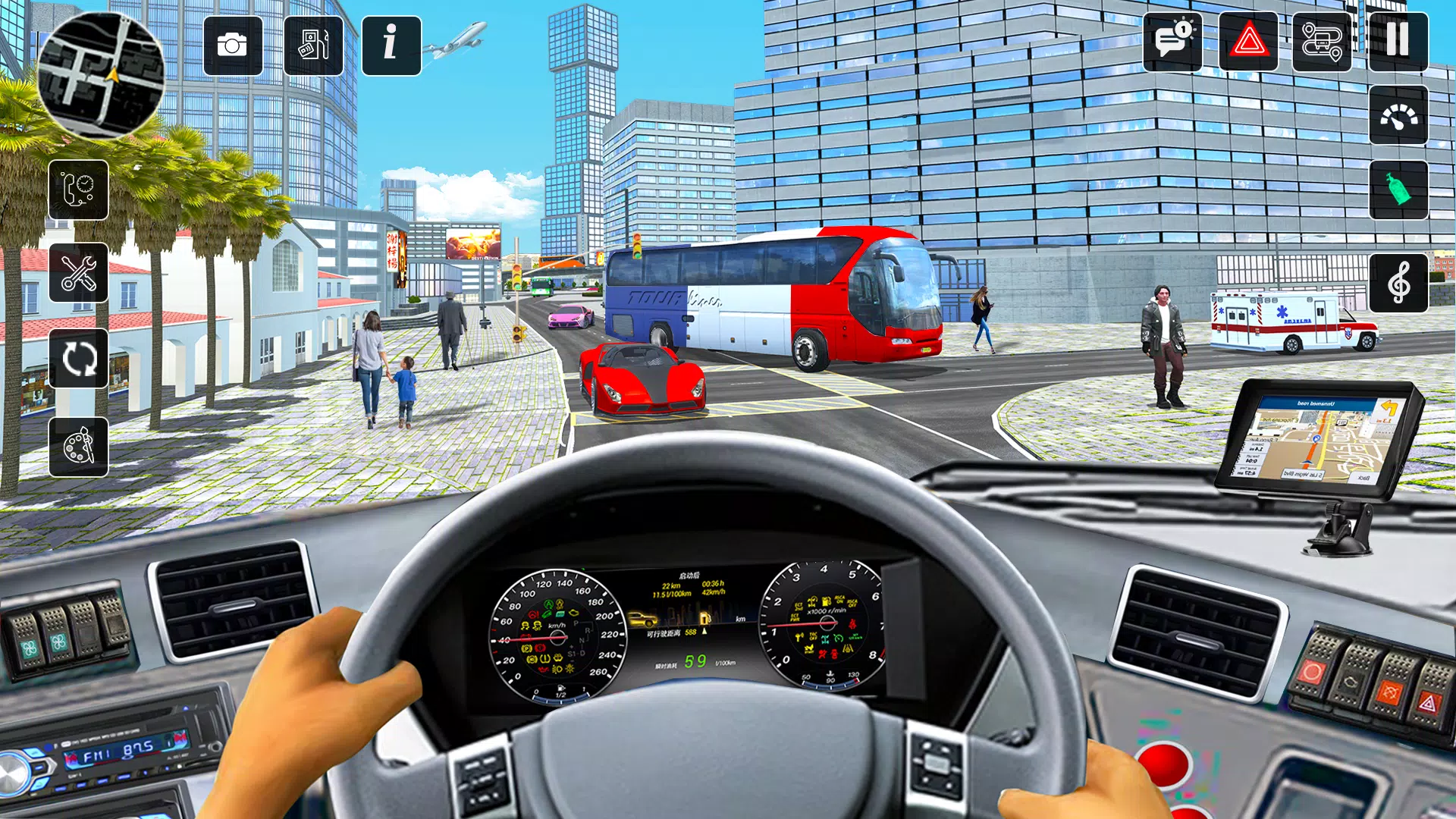 Coach Bus Games Bus Simulator Capture d'écran 1