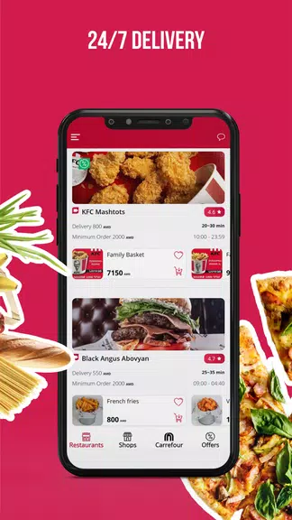 Menu.am-Food and more Delivery Captura de pantalla 2