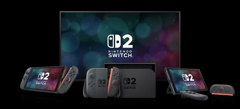 Nintendo Switch 2 System- und Zubehörgalerie