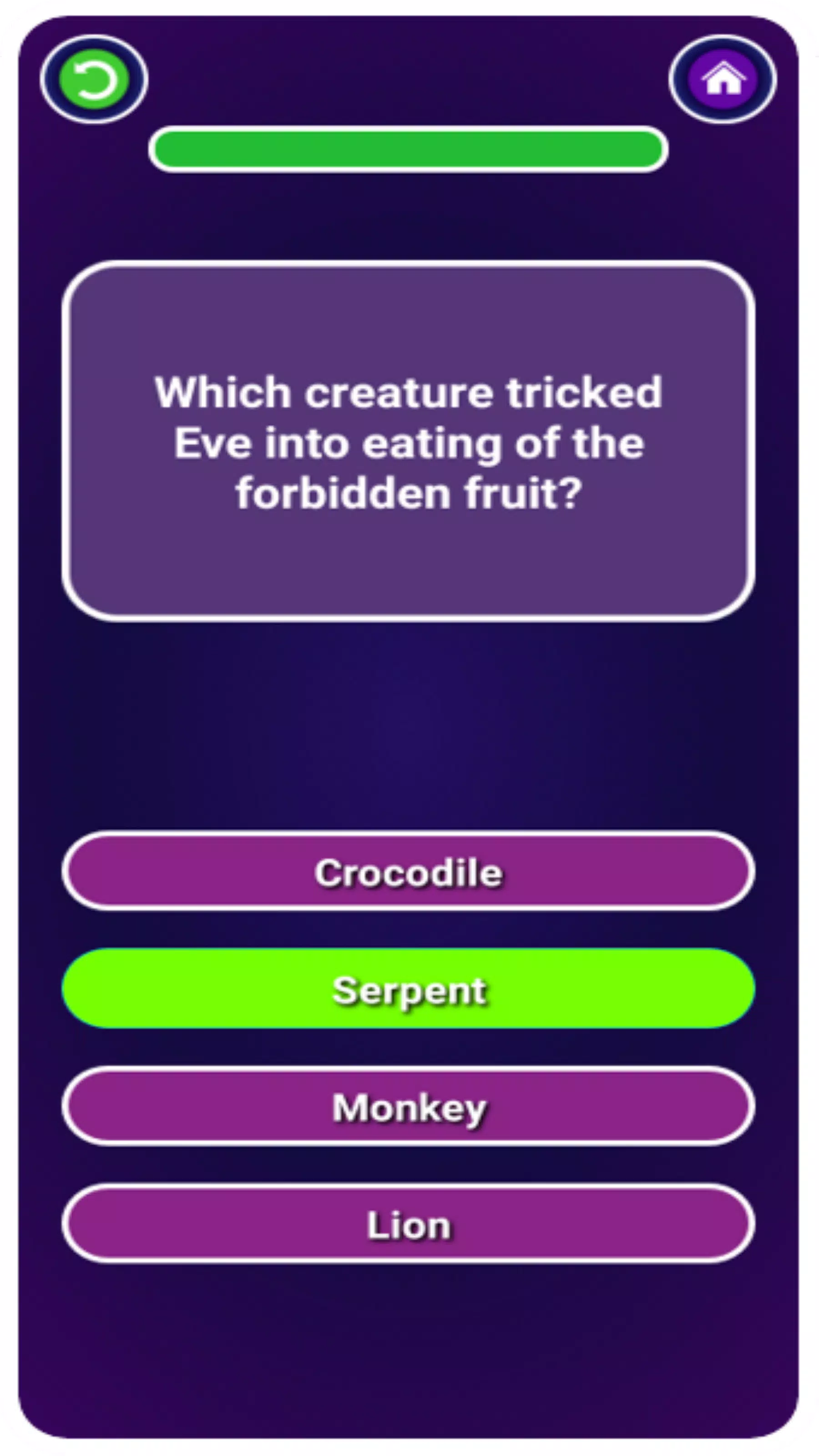 Bible Quiz & Answers Capture d'écran 3