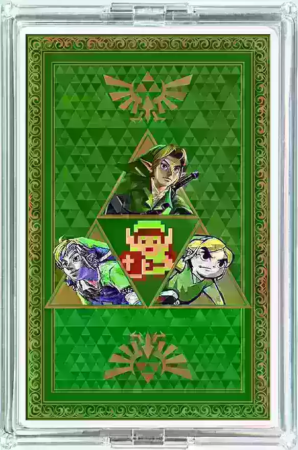 Opisyal na alamat ng Zelda na naglalaro ng mga kard