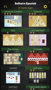 Solitaire Spanish pack应用截图第0张