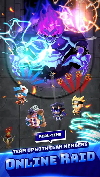 Idle Ninja Online: AFK MMORPG应用截图第1张