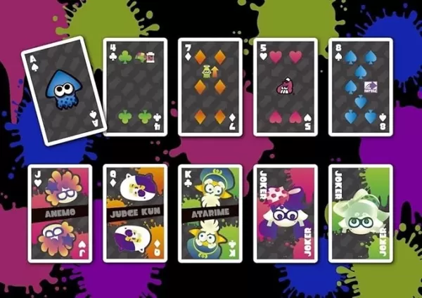 Opisyal na mga kard ng Trump ng Splatoon