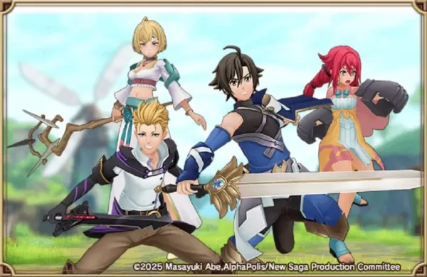 Alchemia Story Teams Up With New Saga Anime For Fantasy Crossover