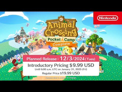 Animal Crossing Pocket Camp Complete available now