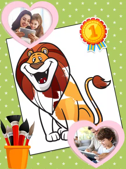 Coloring Games: Color Animals應用截圖第2張