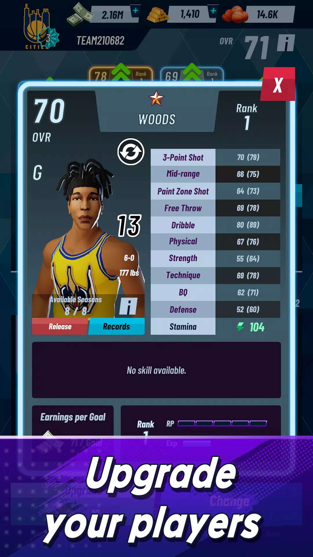 Basketball Manager 2025 Captura de tela 3