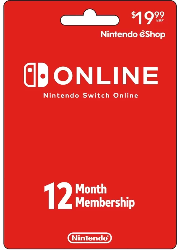 Nintendo Switch Online (Individual) 12 Month Subscription