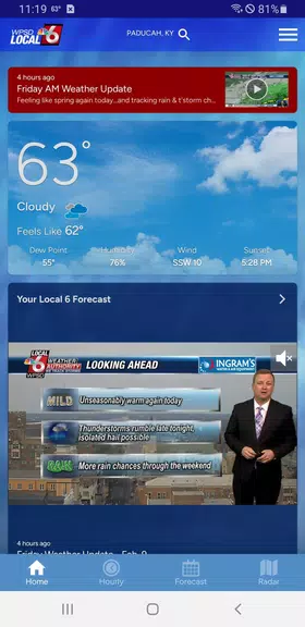WPSD Radar Скриншот 0