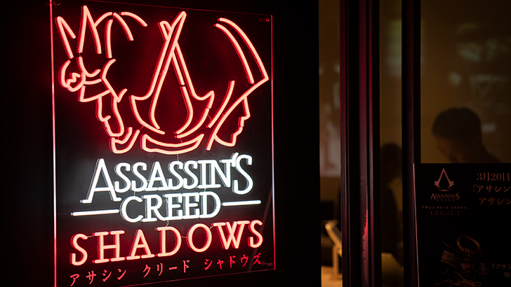 Erleben Sie Assassins Creed Shadows Cafe in Harajuku