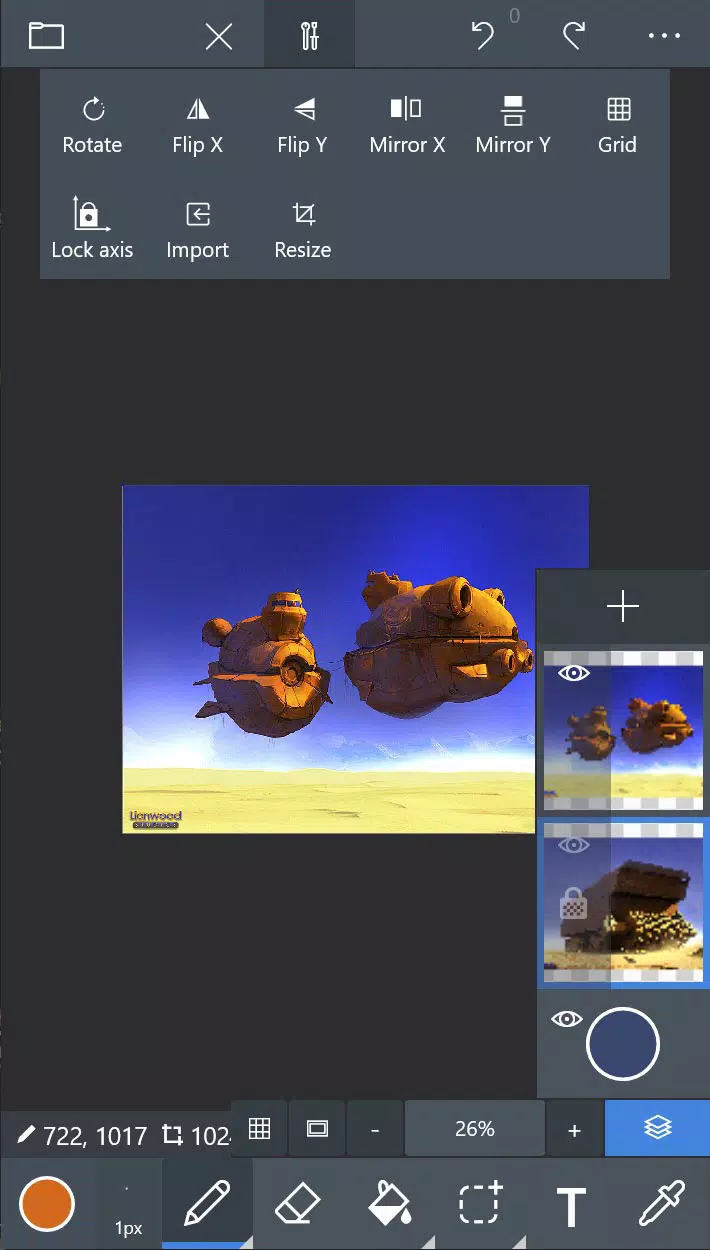 Pix2D - Pixel art studio Capture d'écran 2