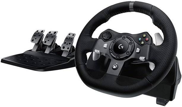 Logitech G920驱动力赛车和踏板(Xbox,PC)