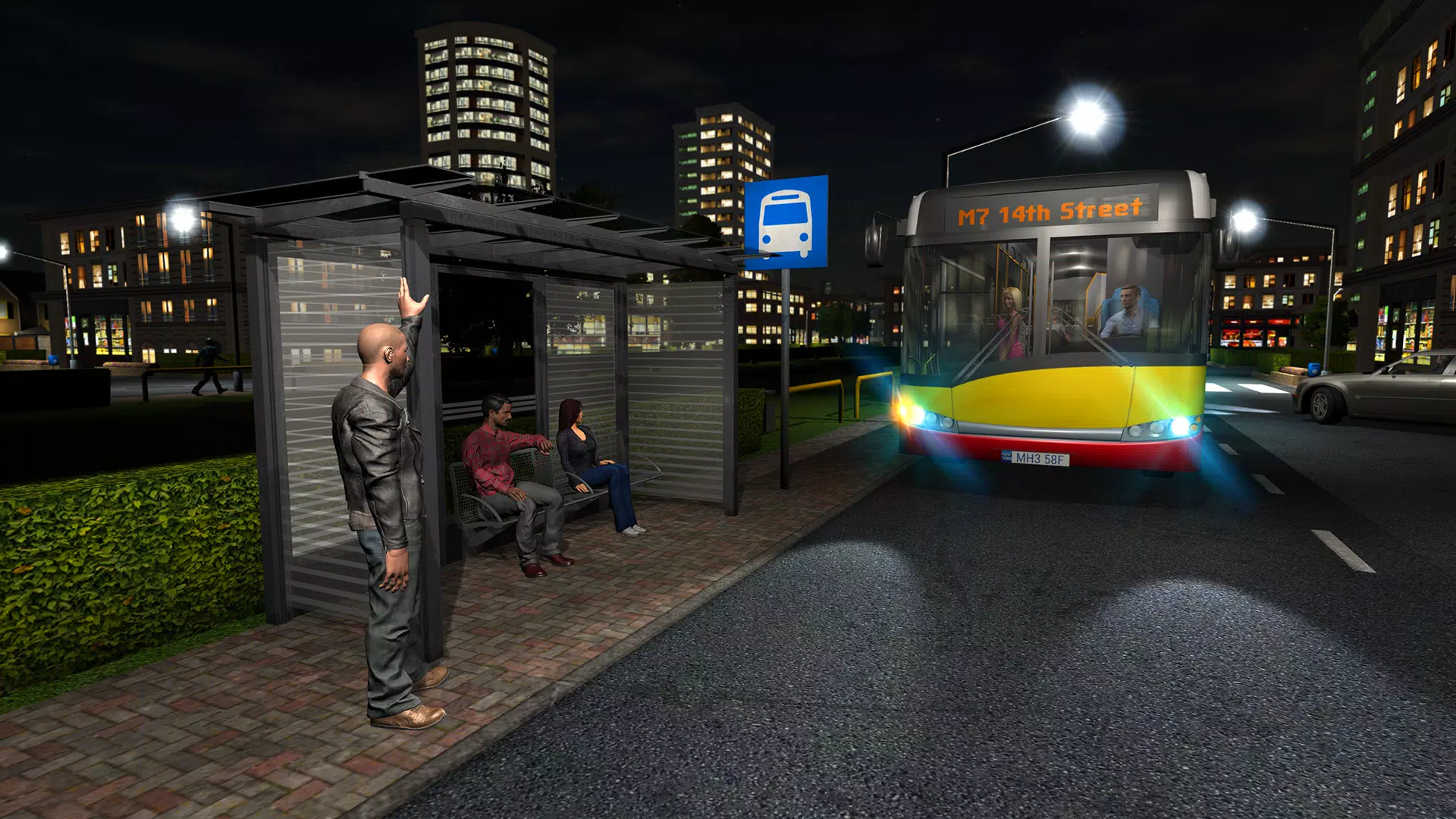 Bus Game Capture d'écran 3