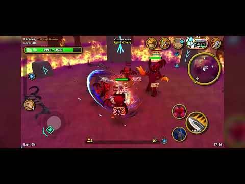 Eterspire gameplay screenshot showing new snowy region