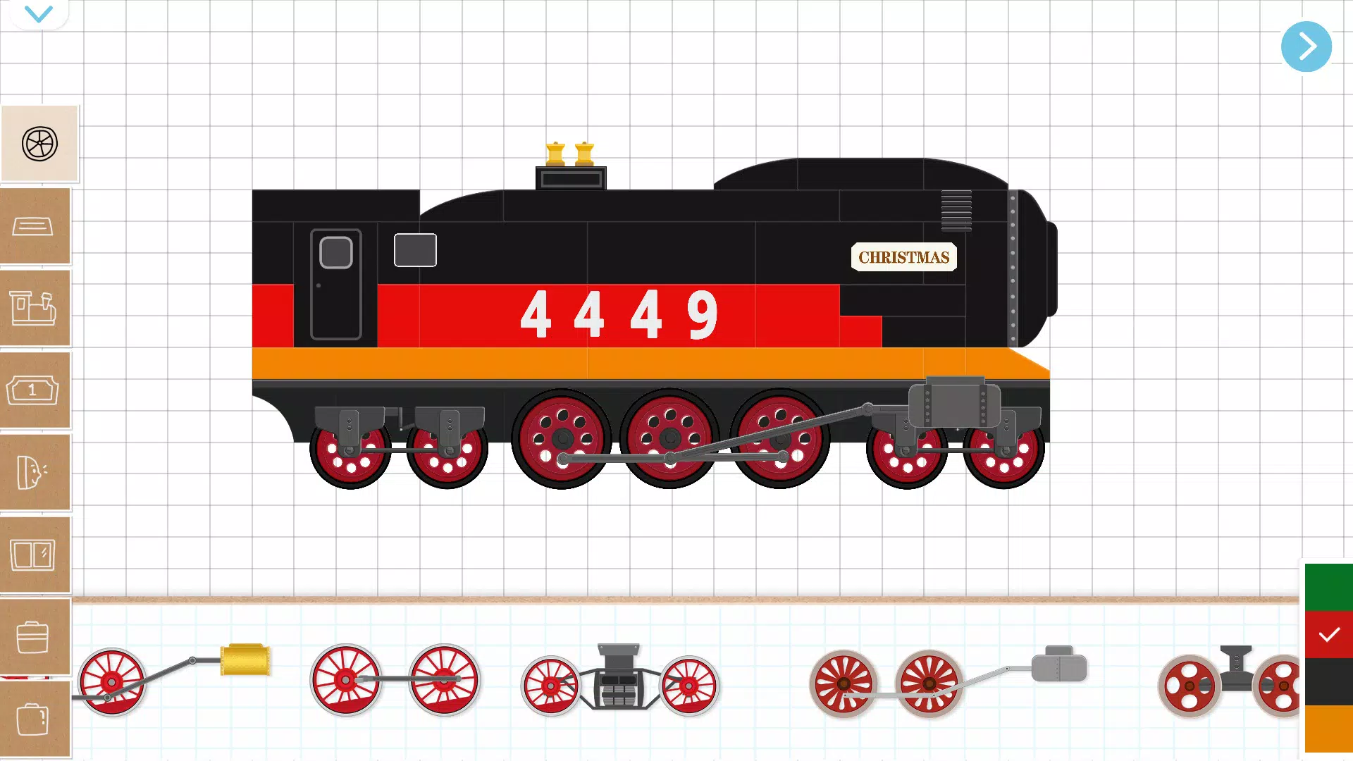 Christmas Train Game For Kids Ekran Görüntüsü 3