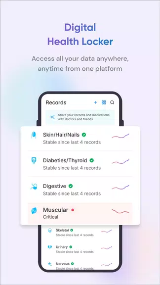 Health-e ABHA PHR Health Lockr スクリーンショット 1