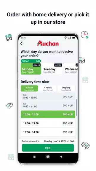 Auchan Online Áruház Screenshot 2