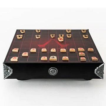 Preparar o jogo de tabuleiro Creed Shadows Shogi de Assassin Shadows