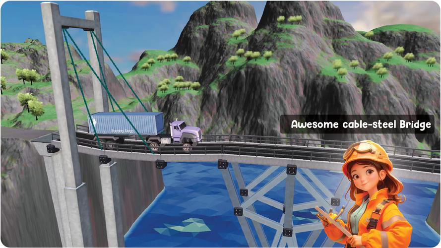 Bridge Constructor Capture d'écran 3