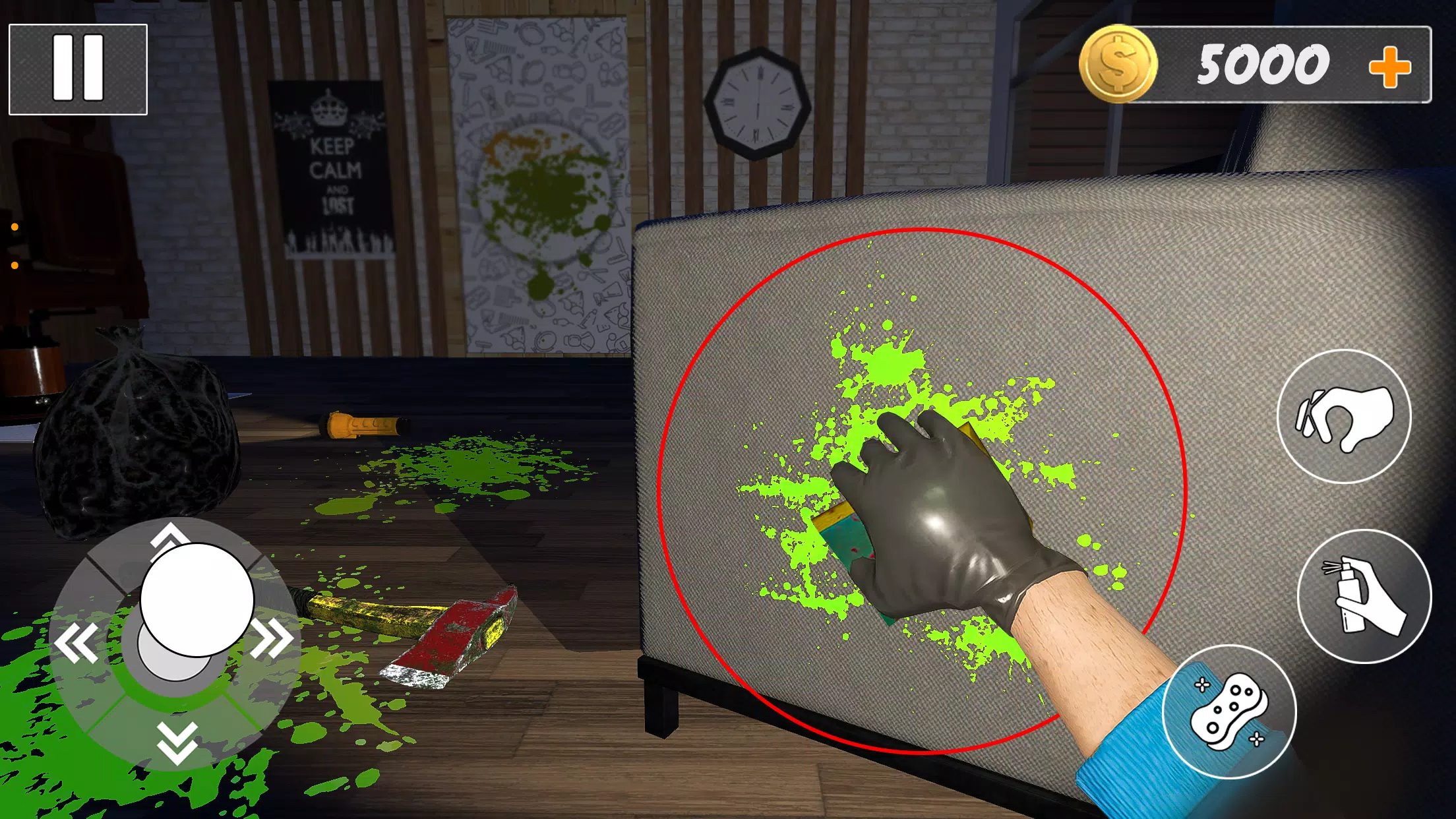 Murder Evidence Cleaner Games スクリーンショット 2