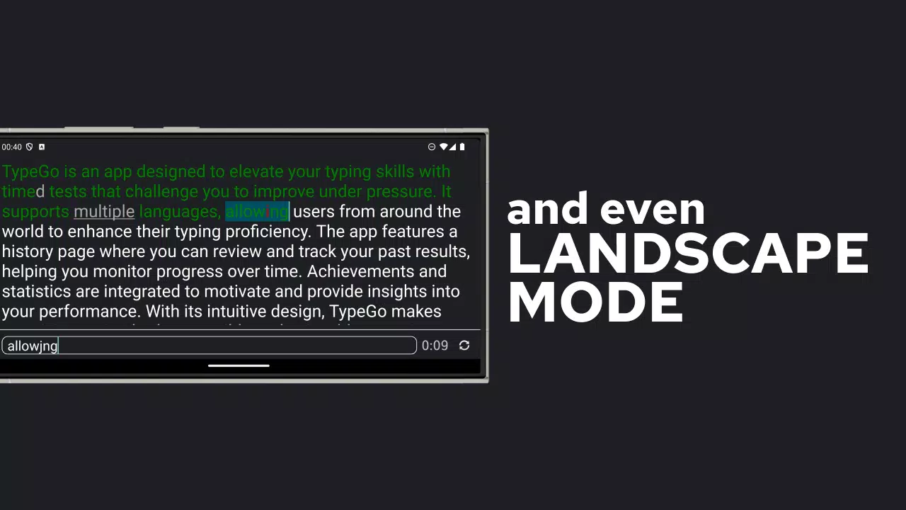 TypeGo Captura de tela 2