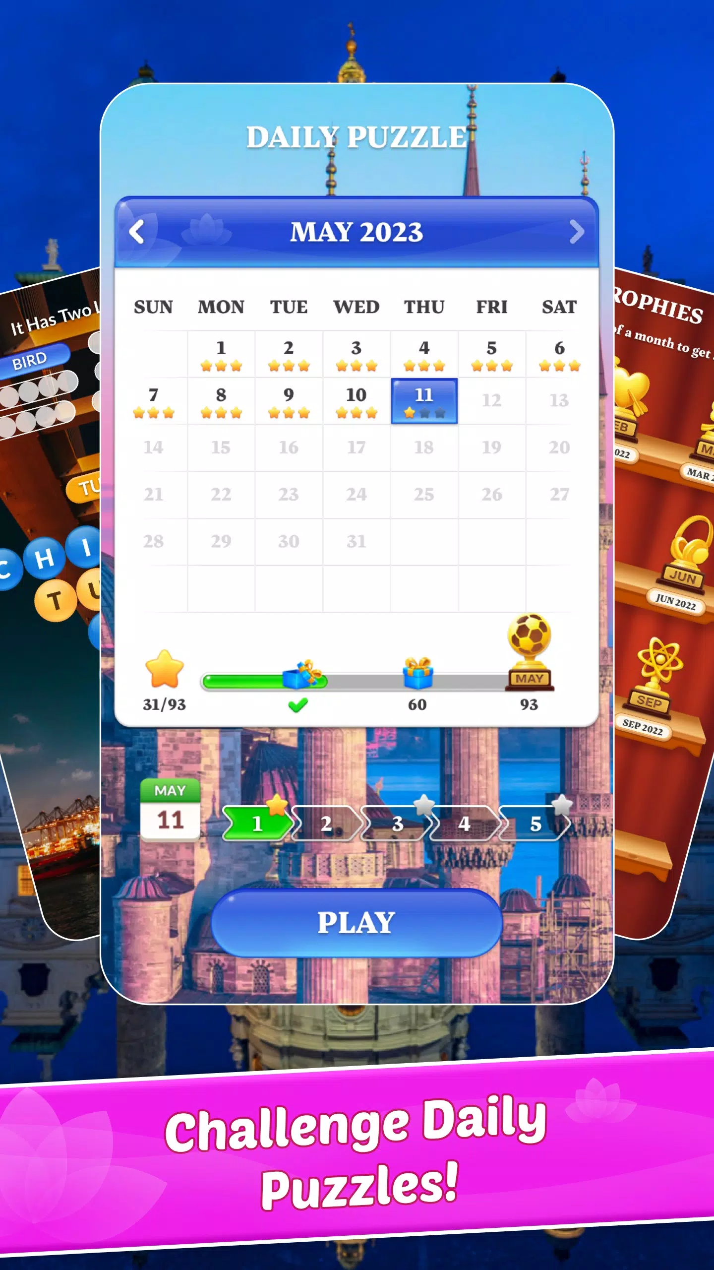 Word Town: Find Words & Crush! スクリーンショット 2