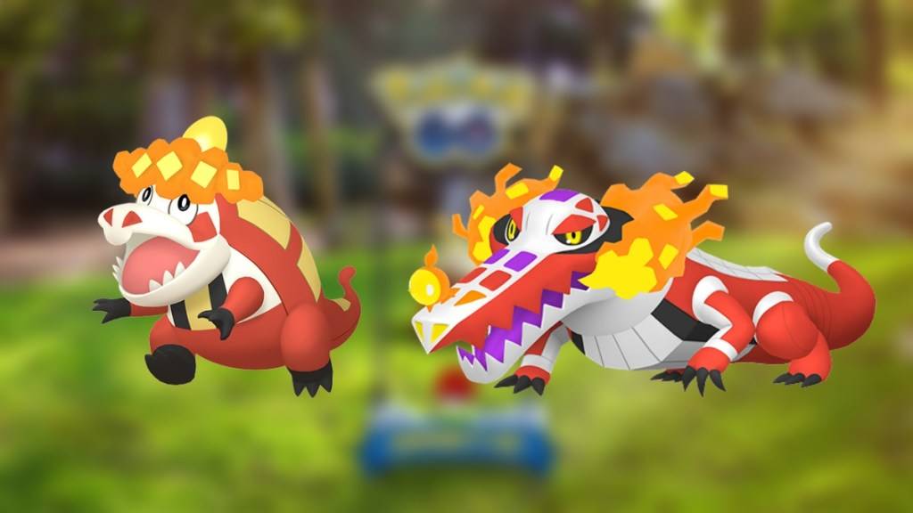 Fuecoco's Pokemon Go Evolutions、Crocalor＆Skeledirge