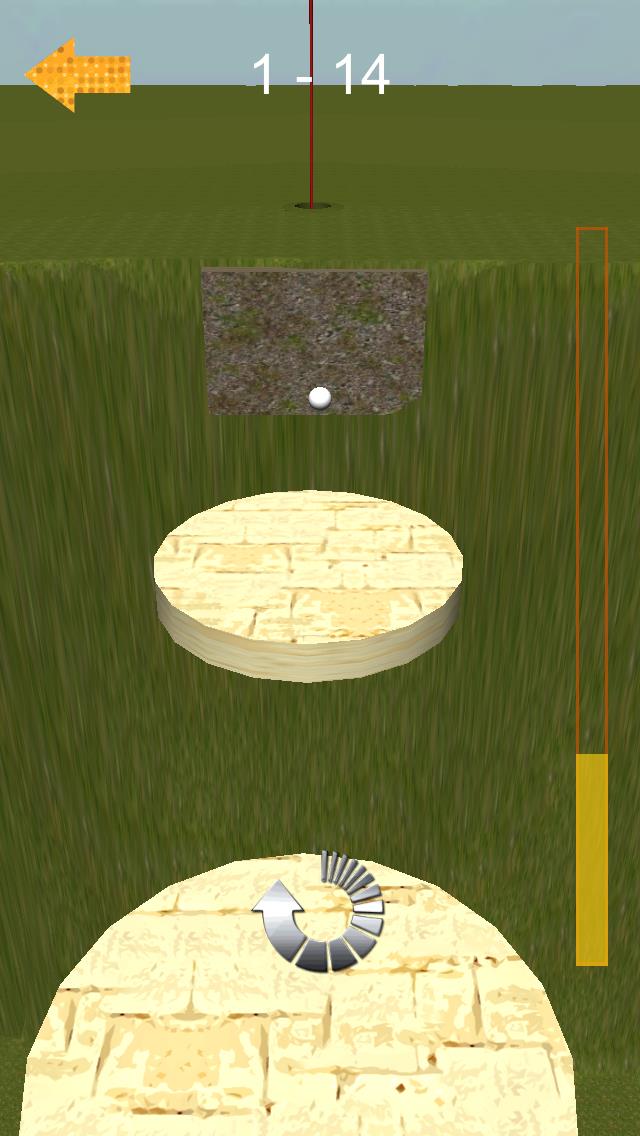 One Putt Golf ဖန်သားပြင်ဓာတ်ပုံ 1