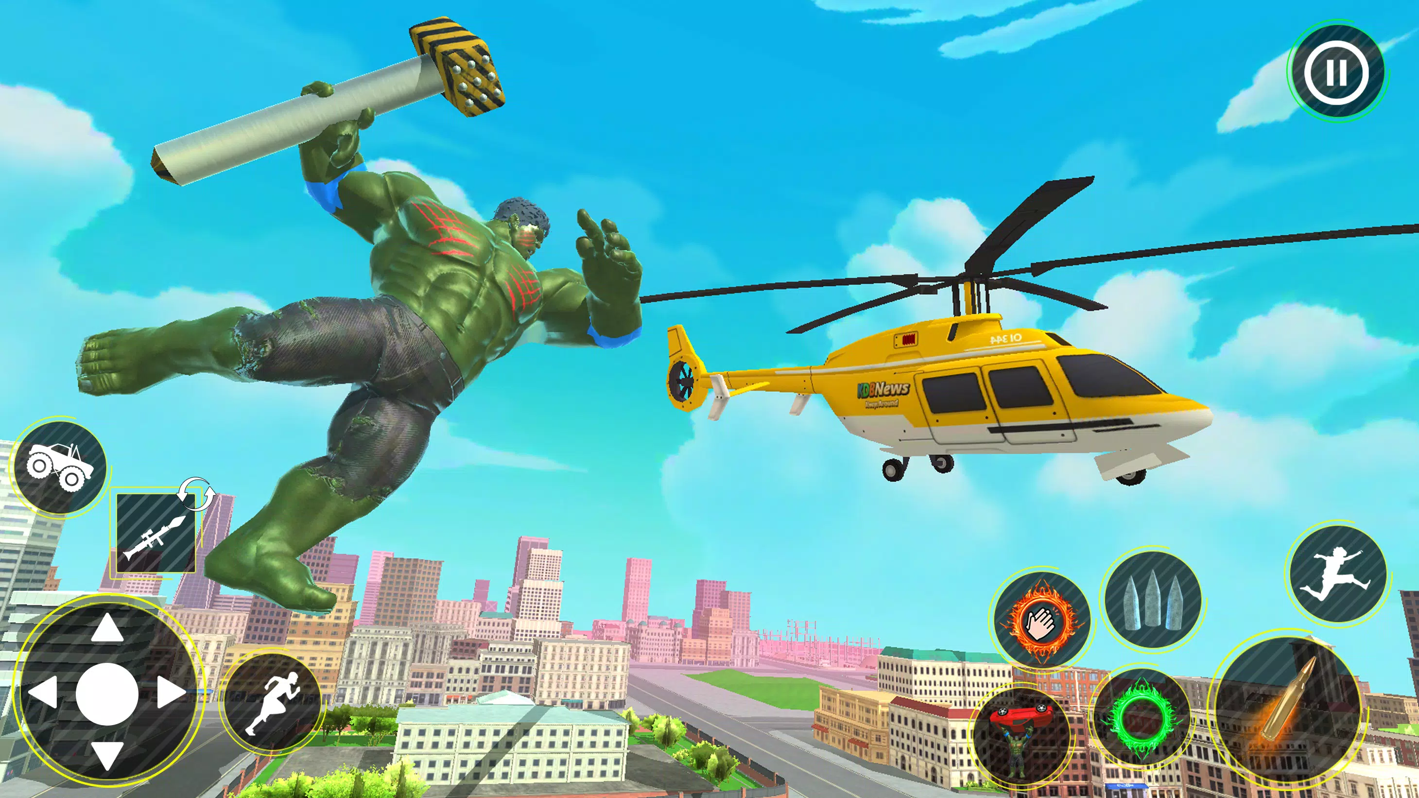 Incredible Monster Hero 3D War應用截圖第1張