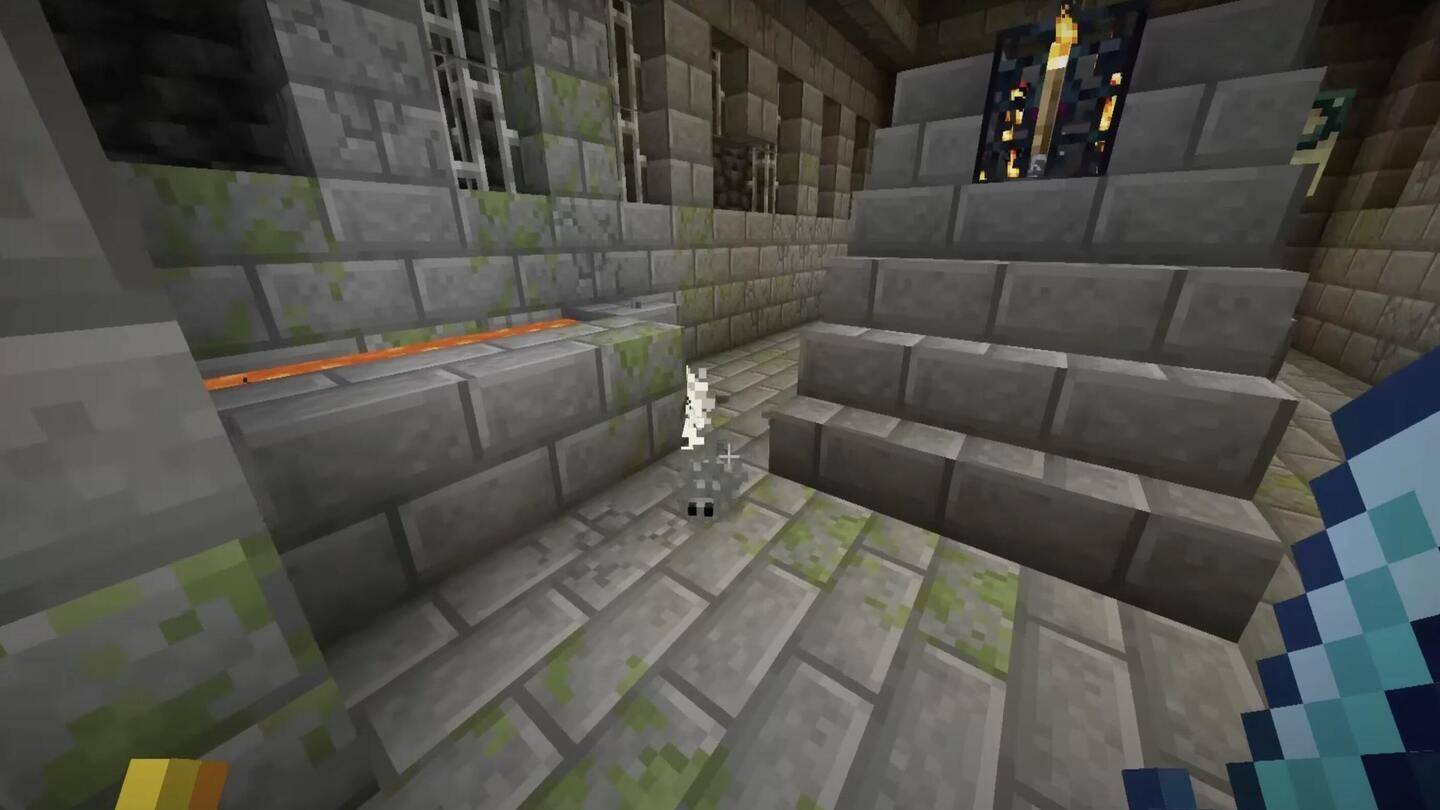 Серебряная крепость Minecraft