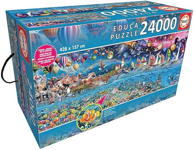 24000 piece world puzzle