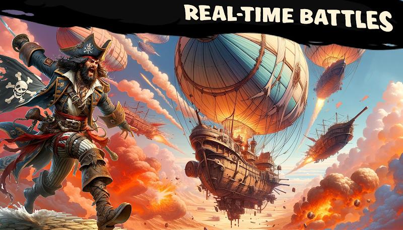 Sky Battleships: Tactical RTS ภาพหน้าจอ 0